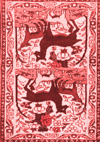 Persian Red Traditional Rug, tr3893red