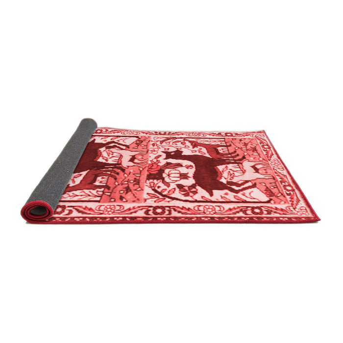 Persian Red Traditional Area Rugs