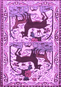 Persian Purple Traditional Rug, tr3893pur