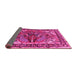 Sideview of Persian Pink Traditional Rug, tr3894pnk