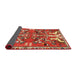 Sideview of Traditional Red Persian Rug, tr3895