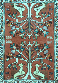 Persian Light Blue Traditional Rug, tr3895lblu