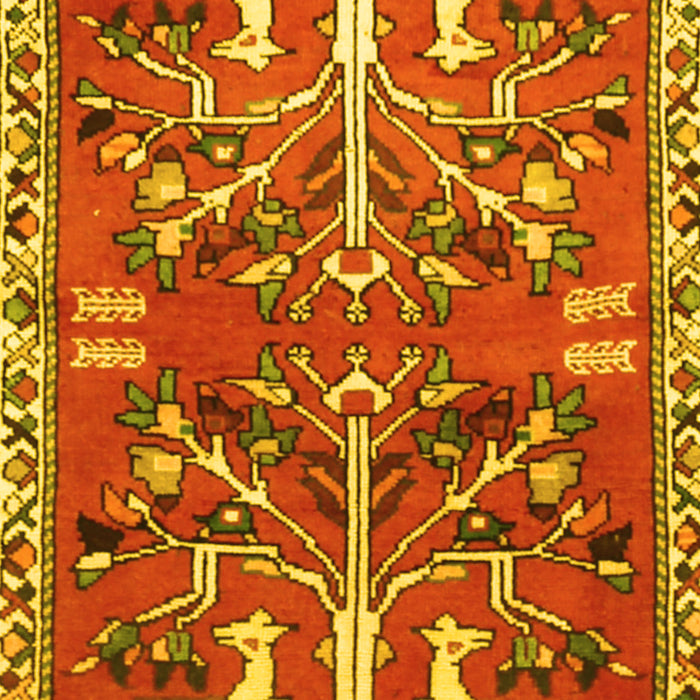 Persian Yellow Traditional Rug, tr3895yw