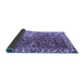 Sideview of Persian Blue Traditional Rug, tr3896blu