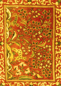 Persian Yellow Traditional Rug, tr3896yw