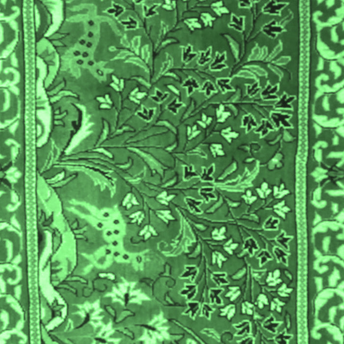 Persian Emerald Green Traditional Rug, tr3896emgrn