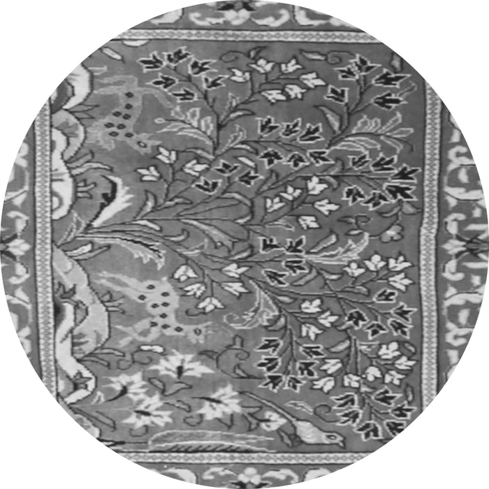 Square Persian Gray Traditional Rug, tr3896gry