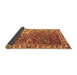 Sideview of Persian Brown Traditional Rug, tr3896brn