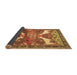 Sideview of Animal Brown Traditional Rug, tr3897brn