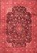 Medallion Red Traditional Area Rugs