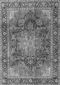 Medallion Gray Traditional Rug, tr3899gry