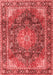 Medallion Red Traditional Area Rugs