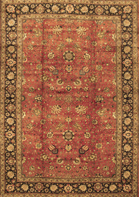 Oriental Brown Traditional Rug, tr38brn