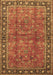 Oriental Brown Traditional Rug, tr38brn