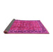 Sideview of Oriental Pink Traditional Rug, tr38pnk