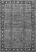Oriental Gray Traditional Rug, tr38gry