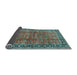 Sideview of Oriental Light Blue Traditional Rug, tr38lblu