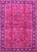 Oriental Pink Traditional Rug, tr38pnk