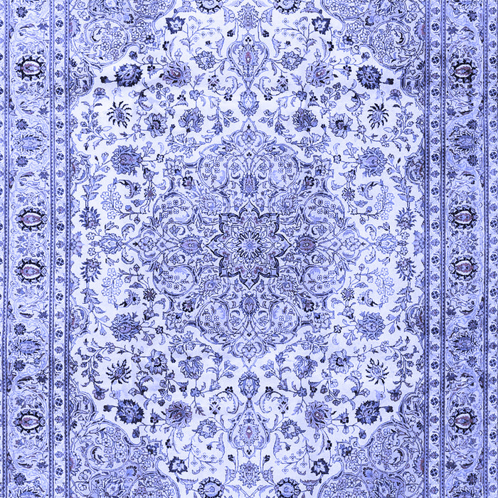 Medallion Blue Traditional Rug, tr3900blu
