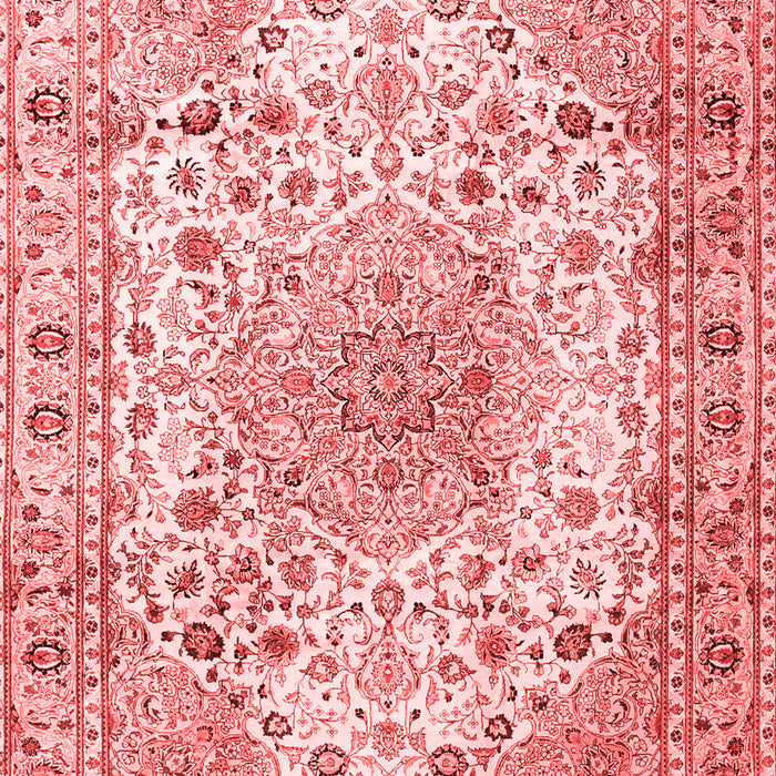 Medallion Red Traditional Area Rugs