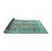 Sideview of Oriental Light Blue Traditional Rug, tr3901lblu