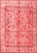 Oriental Red Traditional Area Rugs
