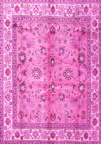 Oriental Pink Traditional Rug, tr3901pnk