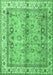 Oriental Emerald Green Traditional Rug, tr3901emgrn