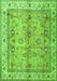 Oriental Green Traditional Rug, tr3901grn