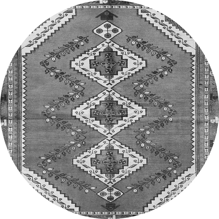 Square Persian Gray Traditional Rug, tr3902gry