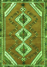 Persian Green Traditional Rug, tr3902grn
