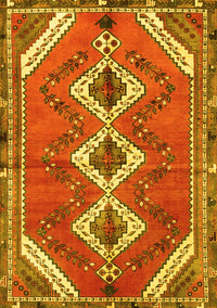 Persian Yellow Traditional Rug, tr3902yw