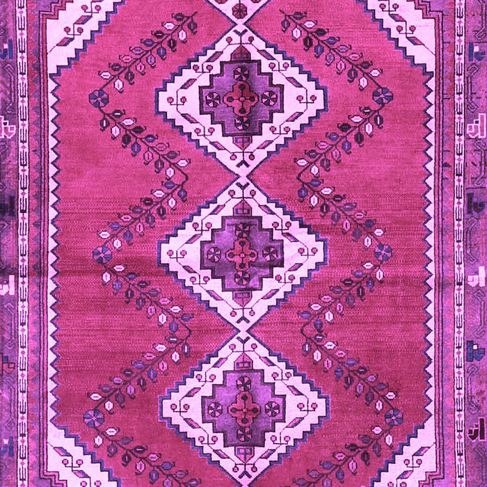 Machine Washable Persian Purple Traditional Area Rugs, wshtr3902pur