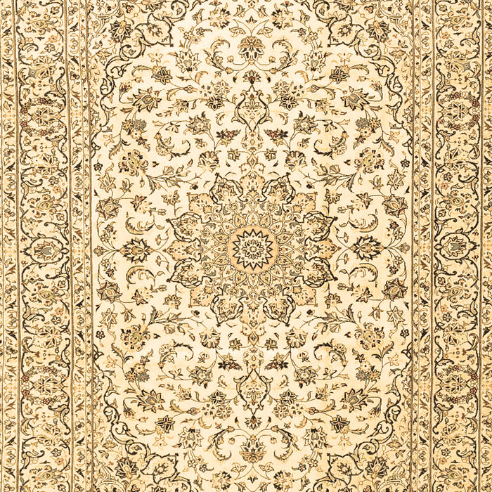 Medallion Brown Traditional Rug, tr3903brn