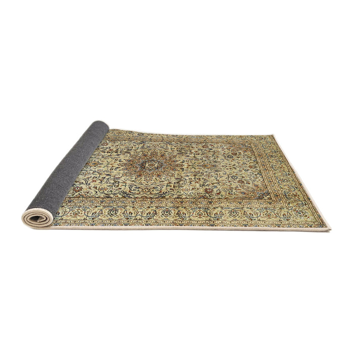 Sideview of Traditional Brown Medallion Rug, tr3904