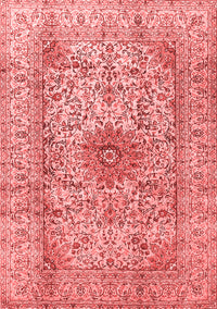 Medallion Red Traditional Rug, tr3904red