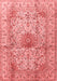 Medallion Red Traditional Area Rugs