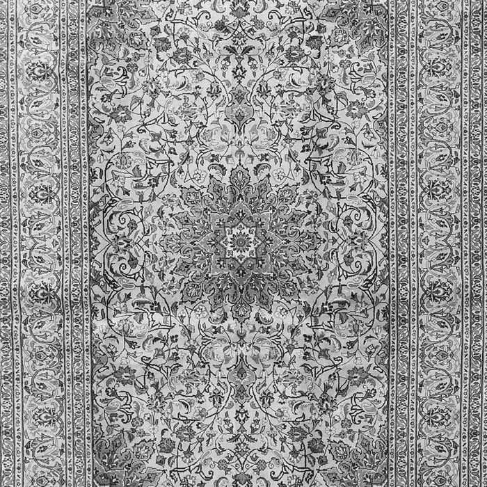Medallion Gray Traditional Rug, tr3905gry