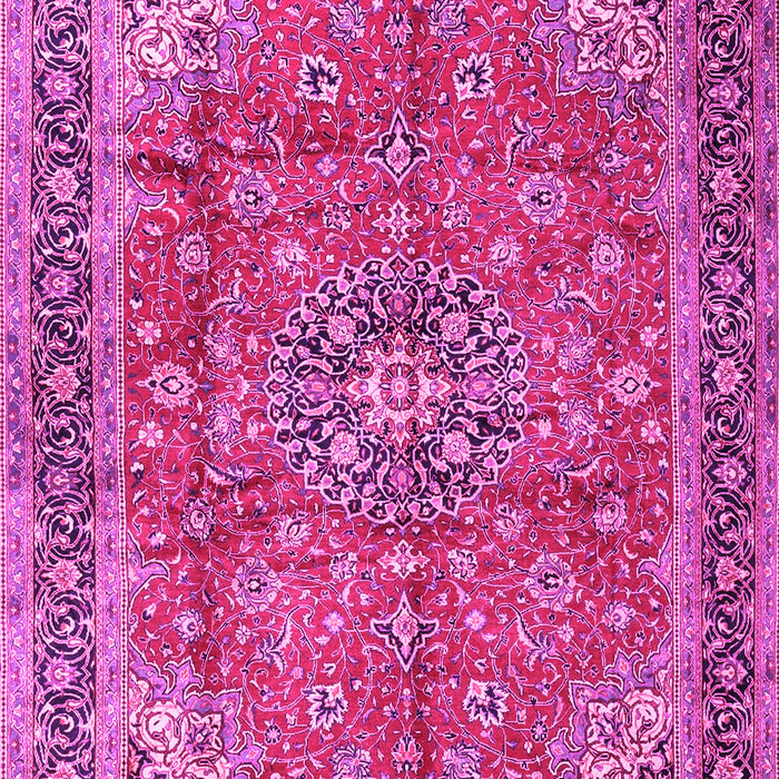 Medallion Pink Traditional Rug, tr3906pnk