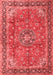 Medallion Red Traditional Area Rugs