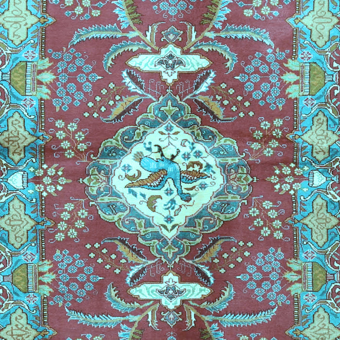 Persian Light Blue Traditional Rug, tr3908lblu