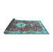 Sideview of Persian Light Blue Traditional Rug, tr3908lblu