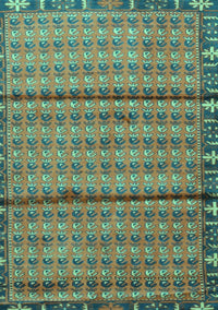 Persian Turquoise Traditional Rug, tr3909turq