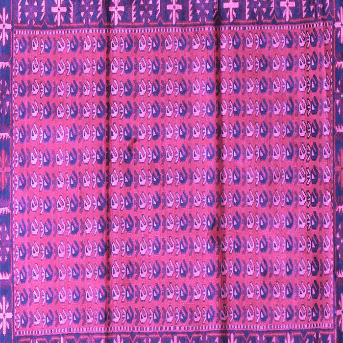 Square Persian Purple Traditional Rug, tr3909pur