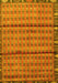 Machine Washable Persian Yellow Traditional Rug, wshtr3909yw