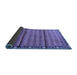 Sideview of Persian Blue Traditional Rug, tr3909blu