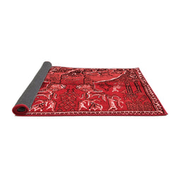 Animal Red Traditional Area Rugs