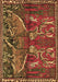 Animal Brown Traditional Rug, tr390brn