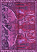 Animal Purple Traditional Rug, tr390pur