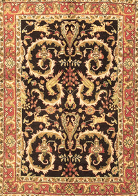 Animal Brown Traditional Rug, tr3910brn